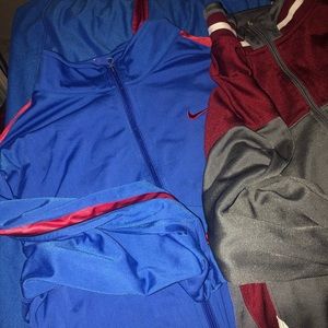 Nike Vintage Swoosh 1 Track Suit and 2 Jackets